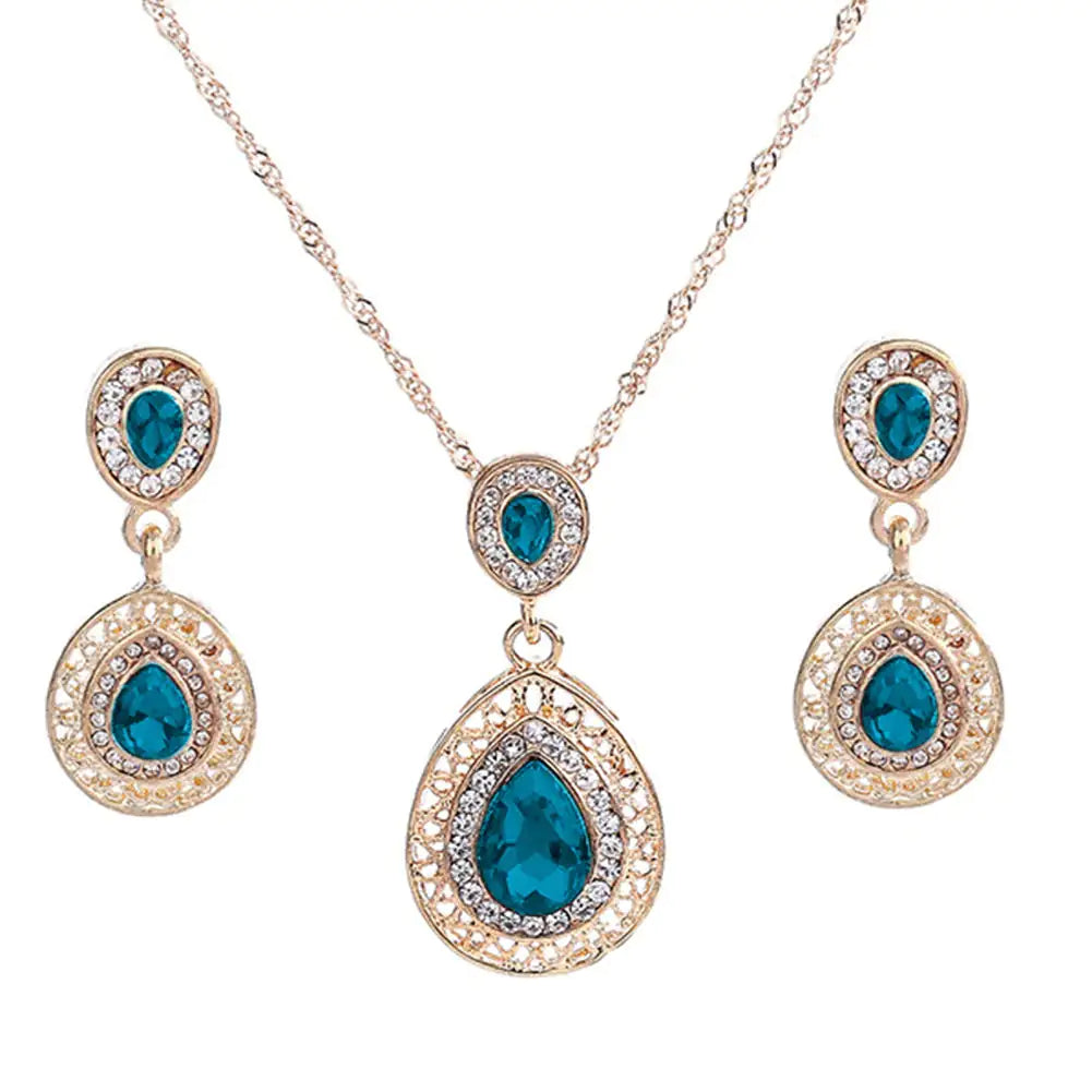 Stunning Crystal Jewelry Set