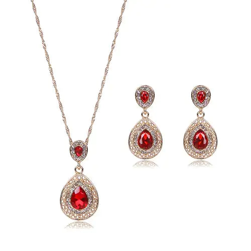 Stunning Crystal Jewelry Set