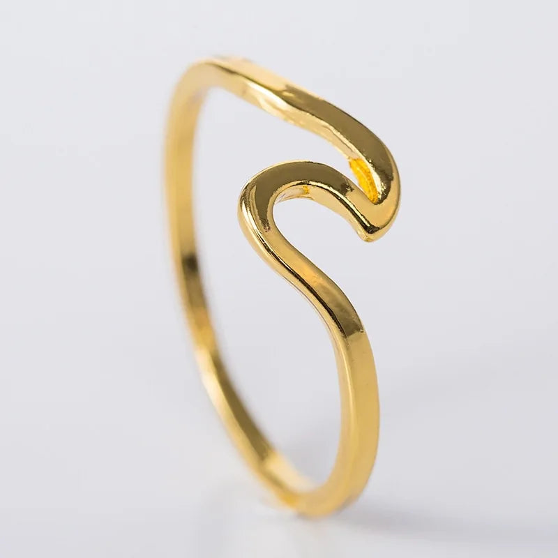 Ocean Wave Ring