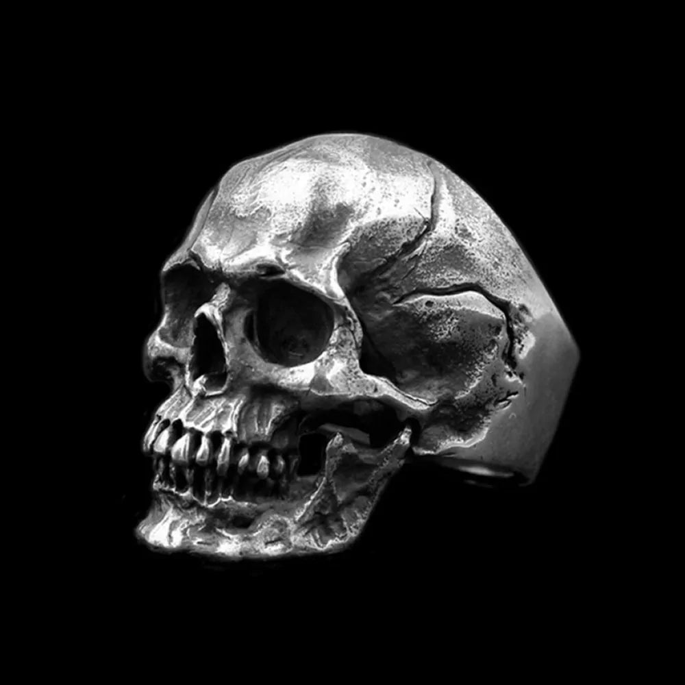 Men's Stainless Steel Skull Ring