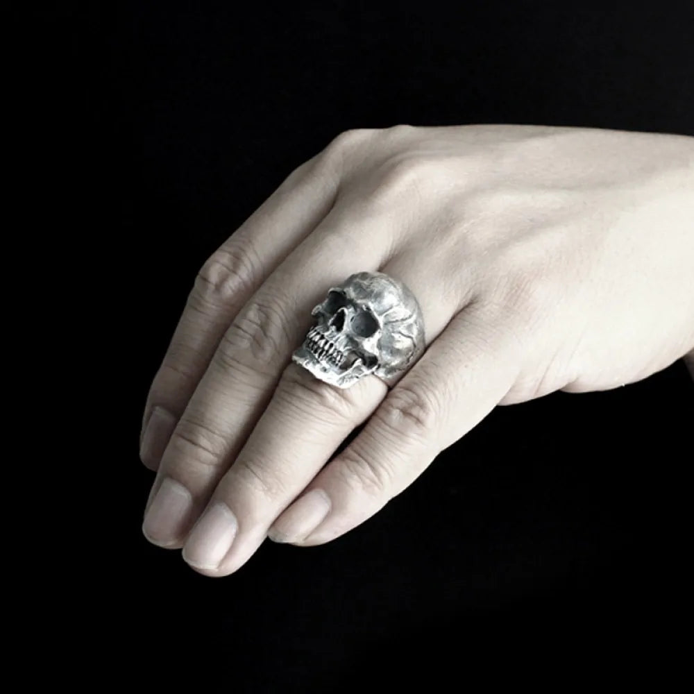 Men's Stainless Steel Skull Ring